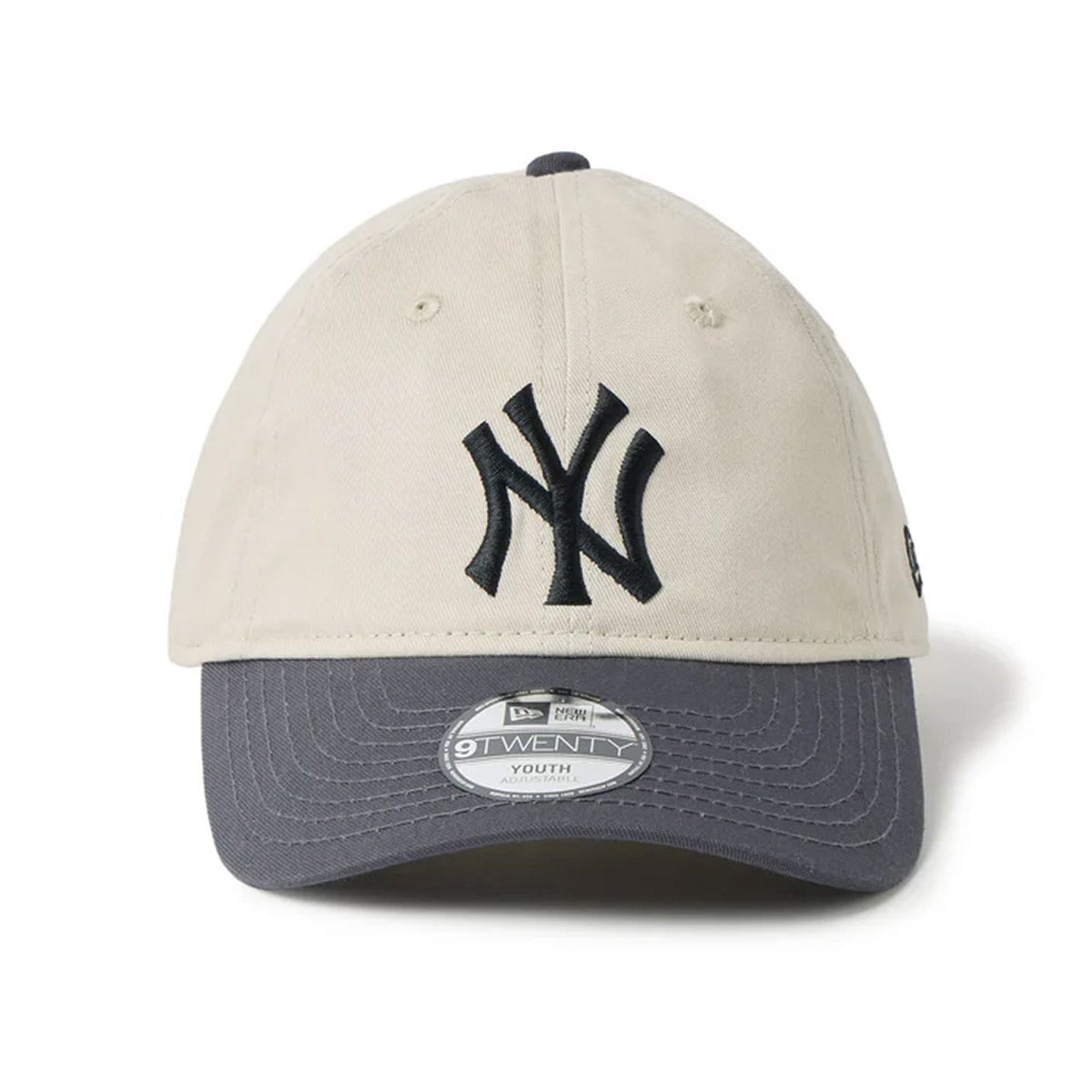 ニューエラNEWERAアウトドアカジュアル帽子キャップYouth9TWENTY2-Toneニューヨーク・ヤンキースストーン/グラファイト14747045ジュニアキッズ子ども男の子女の子26SP春夏