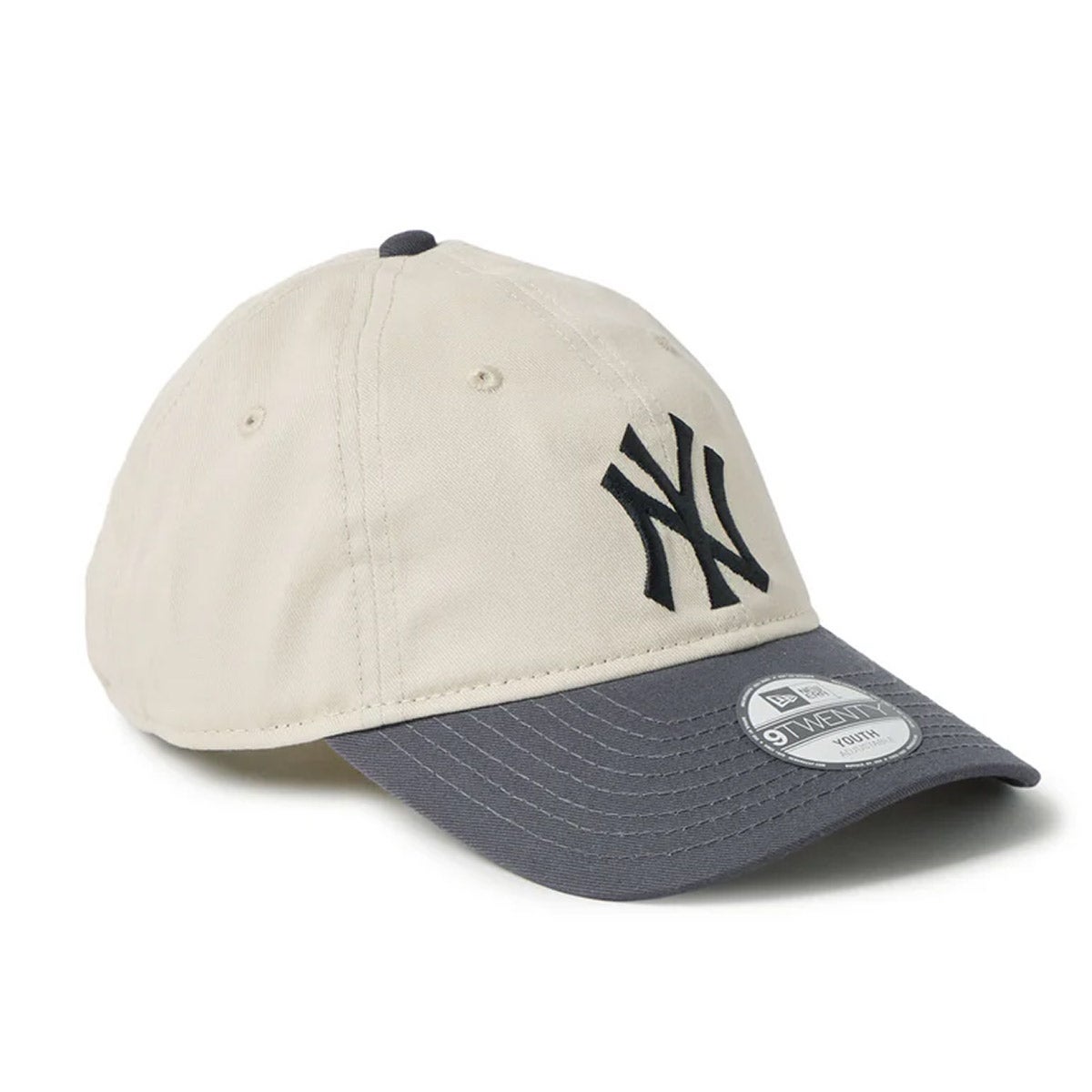 ニューエラNEWERAアウトドアカジュアル帽子キャップYouth9TWENTY2-Toneニューヨーク・ヤンキースストーン/グラファイト14747045ジュニアキッズ子ども男の子女の子26SP春夏
