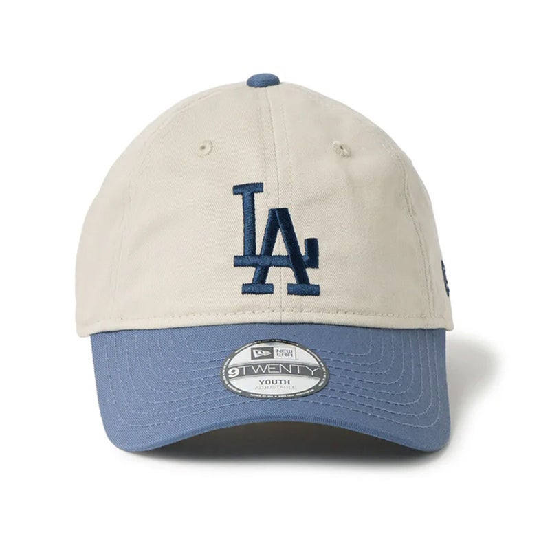 ニューエラNEWERAアウトドアカジュアル帽子キャップYouth9TWENTY2-Toneロサンゼルス・ドジャースストーン/スレート14747066ジュニアキッズ子ども男の子女の子26SP春夏
