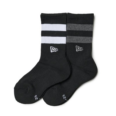 ニューエラNEWERAサーフィンサーフソックス靴下ソックスクルー2ペアラインフラッグロゴエンブロイダリー14751650メンズレディースユニセックス26SP春夏