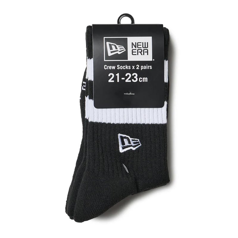 ニューエラNEWERAサーフィンサーフソックス靴下ソックスクルー2ペアラインフラッグロゴエンブロイダリー14751650メンズレディースユニセックス26SP春夏
