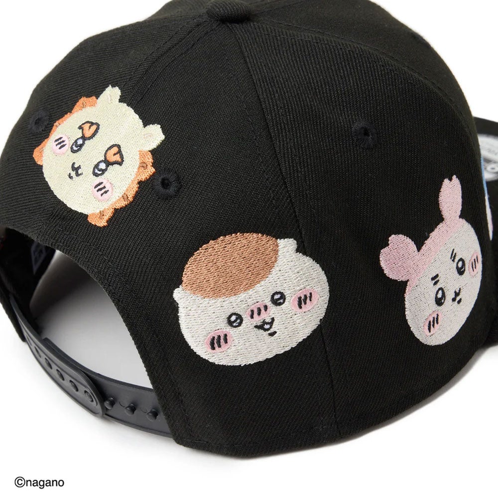 ちいかわ ニューエラ　ニット帽NEW ERA® 黒・グレー・ピンク、3色セット NEW ERA（ニューエラ） キッズサイズ ちいかわ コラボ キャップ Youth