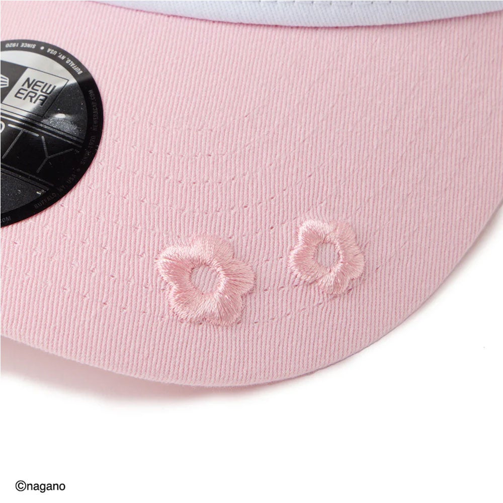 ニューエラNEWERAアウトドアカジュアル帽子キャップキッズYouth9FORTYA-Frameトラッカーちいかわ/モモンガ・古本屋ピンク14864475ジュニアキッズ子ども男の子女の子26SP春夏