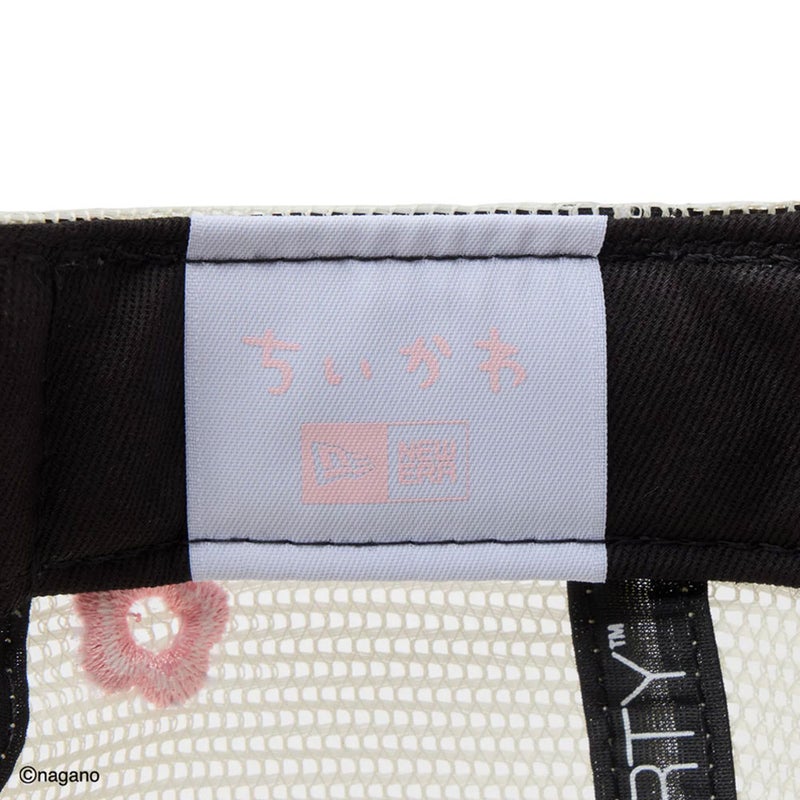 ニューエラNEWERAアウトドアカジュアル帽子キャップキッズYouth9FORTYA-Frameトラッカーちいかわ/モモンガ・古本屋ピンク14864475ジュニアキッズ子ども男の子女の子26SP春夏