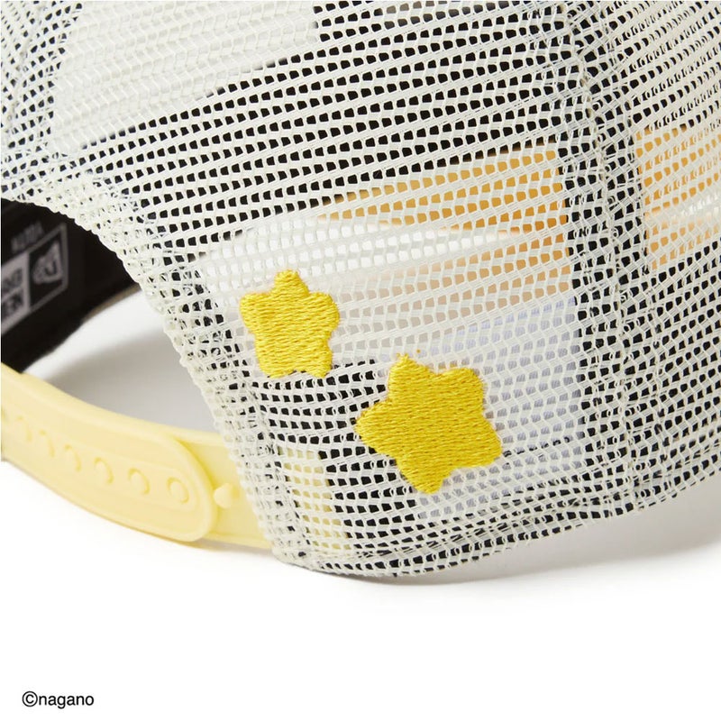 ニューエラNEWERAアウトドアカジュアル帽子キャップキッズYouth9FORTYA-Frameトラッカーちいかわ/ちいかわ・ハチワレ・うさぎホワイト/ソフトイエロー14864476ジュニアキッズ子ども男の子女の子26SP春夏