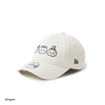 ニューエラNEWERAアウトドアカジュアル帽子キャップキッズYouth9TWENTYちいかわ/ちいかわ・ハチワレ・うさぎアイボリー14864477ジュニアキッズ子ども男の子女の子26SP春夏