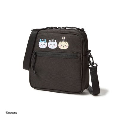 ニューエラNEWERAアウトドアカジュアル鞄バッグショルダーバッグSquareShoulderPouchスクエアショルダーポーチ1.5Lちいかわ/ちいかわ・ハチワレ・うさぎブラック14864480メンズレディースユニセックス26SP春夏