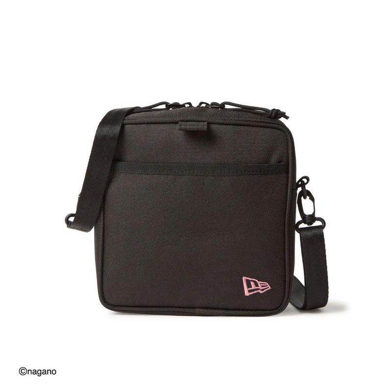 ニューエラNEWERAアウトドアカジュアル鞄バッグショルダーバッグSquareShoulderPouchスクエアショルダーポーチ1.5Lちいかわ/ちいかわ・ハチワレ・うさぎブラック14864480メンズレディースユニセックス26SP春夏