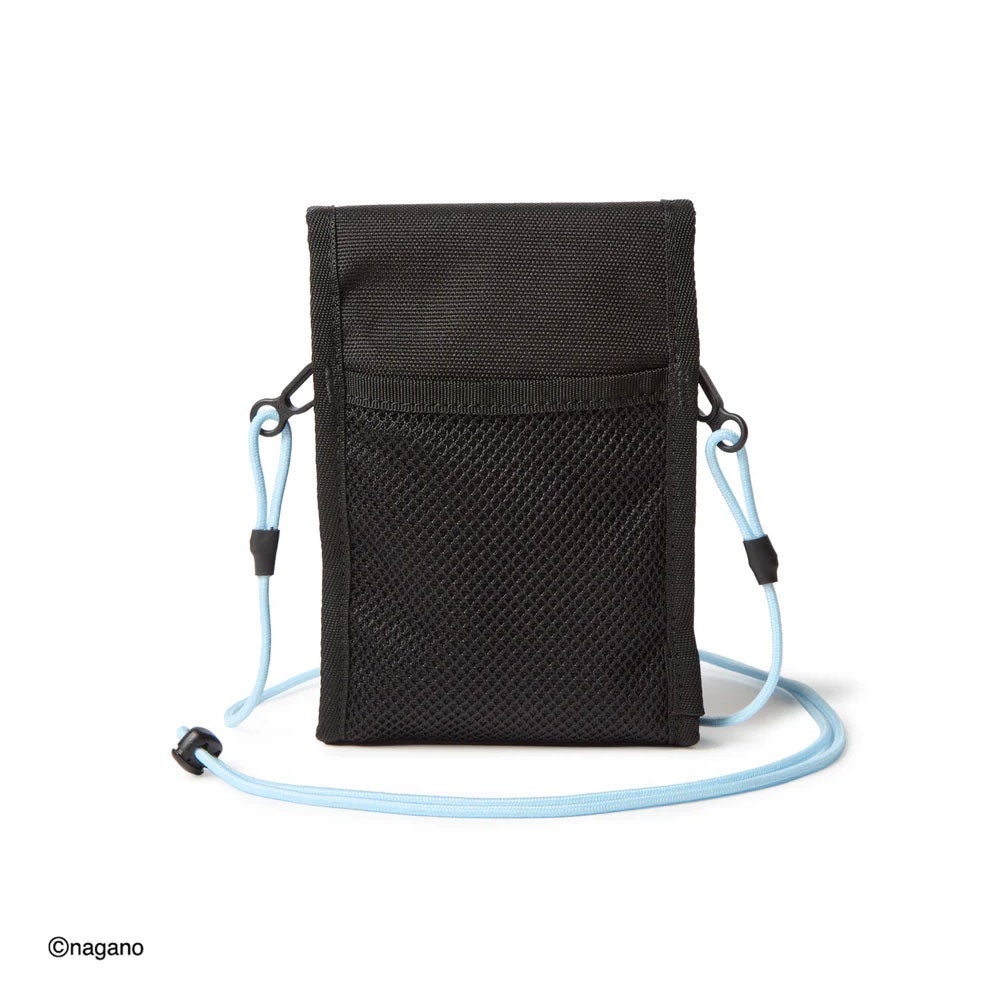 ニューエラNEWERAアウトドアカジュアルSquareNeckPouchスクエアネックポーチ0.5Lちいかわ/ちいかわ・ハチワレ・うさぎブラック14864481メンズレディースユニセックス26SP春夏