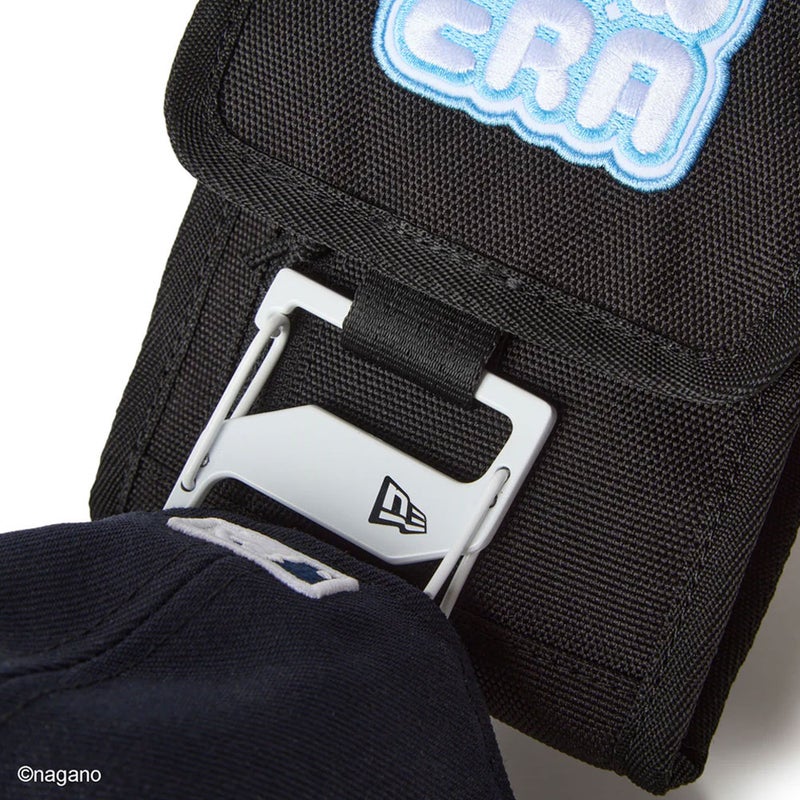 ニューエラNEWERAアウトドアカジュアルSquareNeckPouchスクエアネックポーチ0.5Lちいかわ/ちいかわ・ハチワレ・うさぎブラック14864481メンズレディースユニセックス26SP春夏