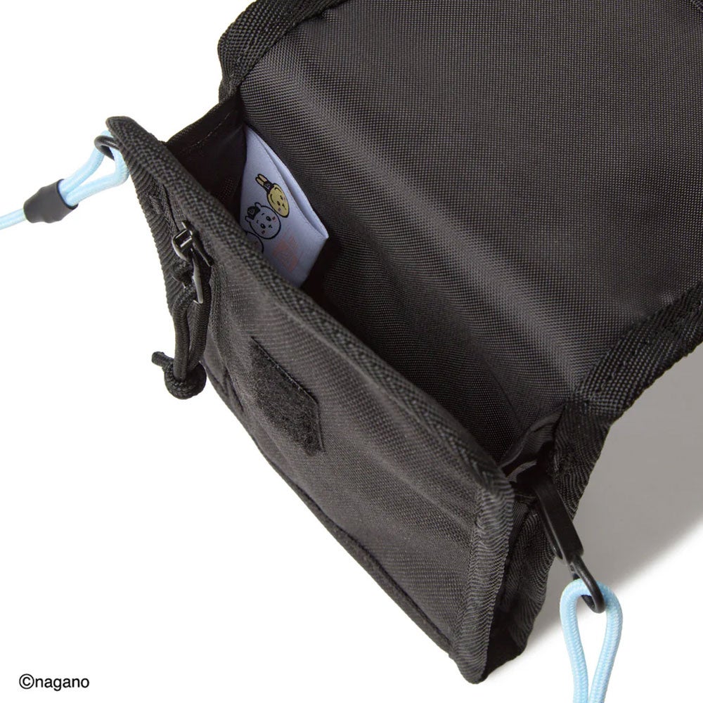 ニューエラNEWERAアウトドアカジュアルSquareNeckPouchスクエアネックポーチ0.5Lちいかわ/ちいかわ・ハチワレ・うさぎブラック14864481メンズレディースユニセックス26SP春夏