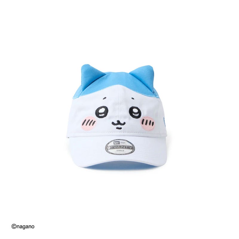 ニューエラNEWERAアウトドアカジュアル帽子キャップキッズChild9TWENTYちいかわ/ハチワレホワイト/ラディアントブルー14864499ジュニアキッズ子ども男の子女の子26SP春夏