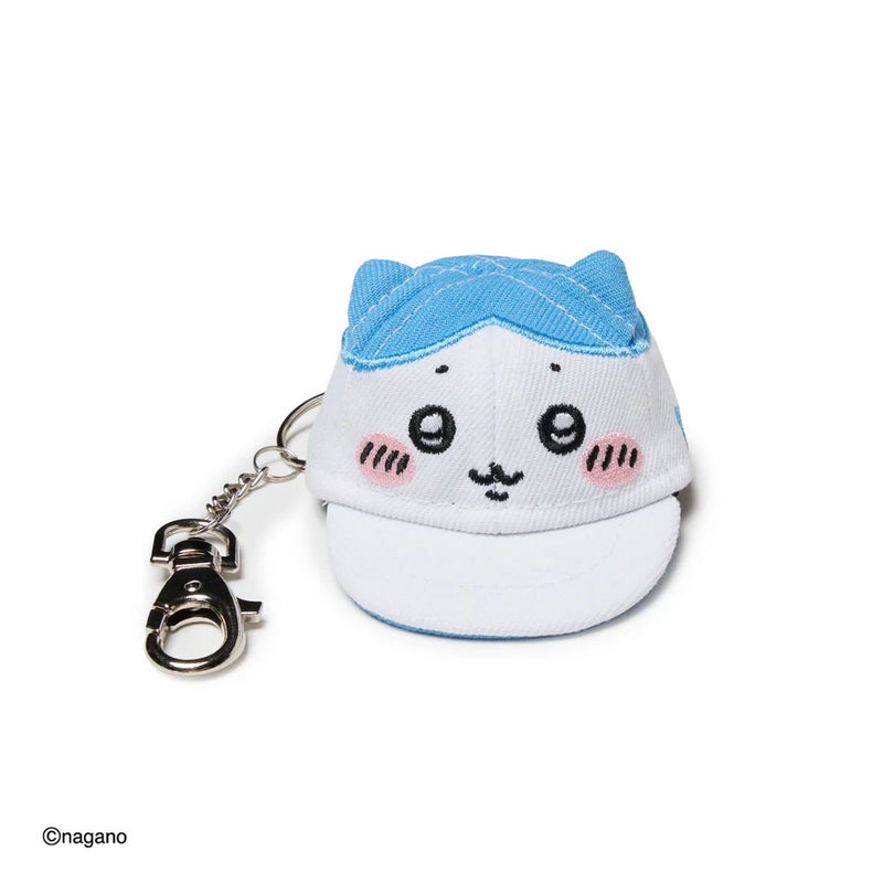 ニューエラNEWERAキャップキーホルダーちいかわ/ハチワレホワイト/ラディアントブルー1486450526SP春夏