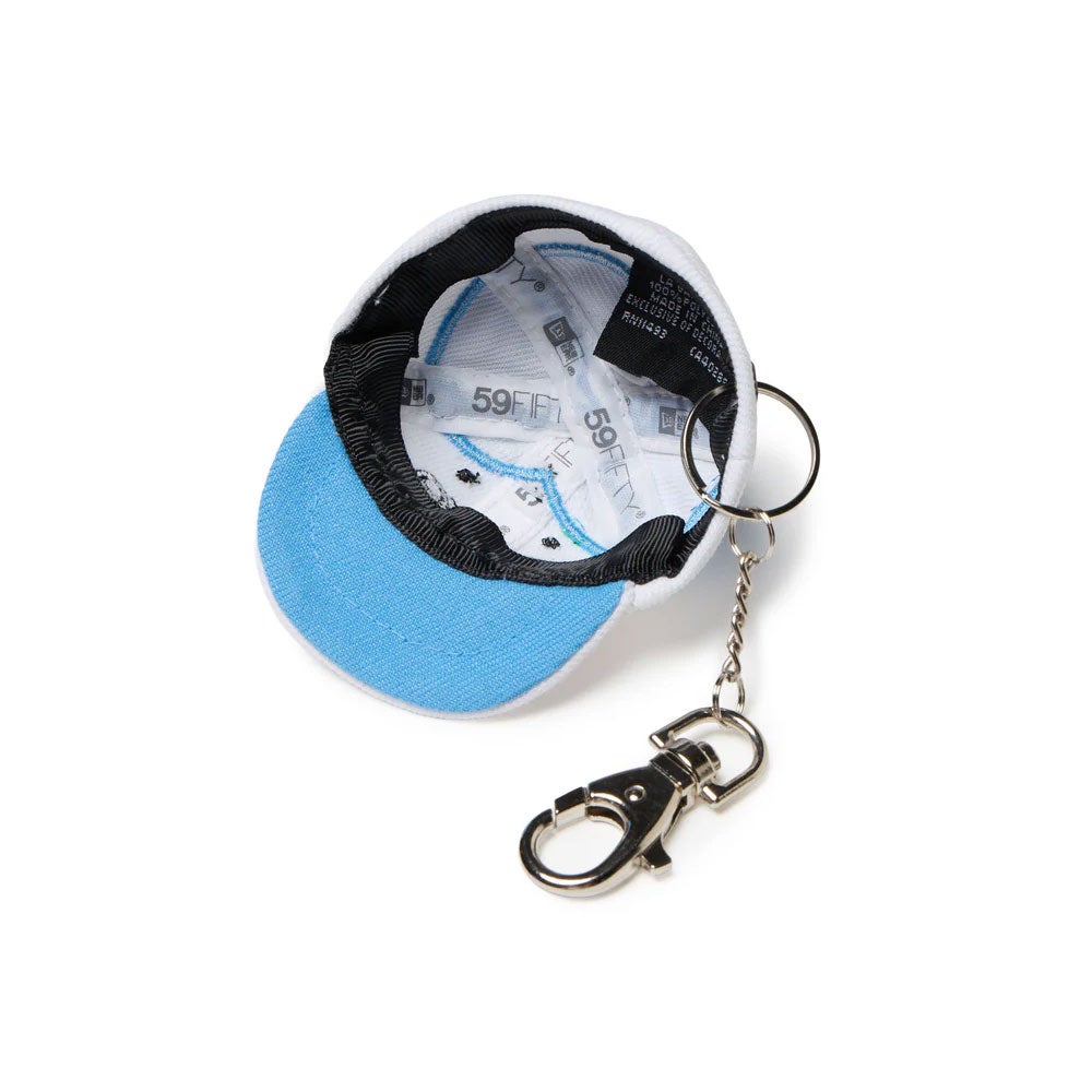 ニューエラNEWERAキャップキーホルダーちいかわ/ハチワレホワイト/ラディアントブルー1486450526SP春夏