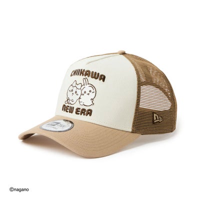 ニューエラNEWERAアウトドアカジュアル帽子キャップ9FORTYA-Frameトラッカーちいかわ/ハチワレ・うさぎカーキ14864507メンズレディースユニセックス26SP春夏