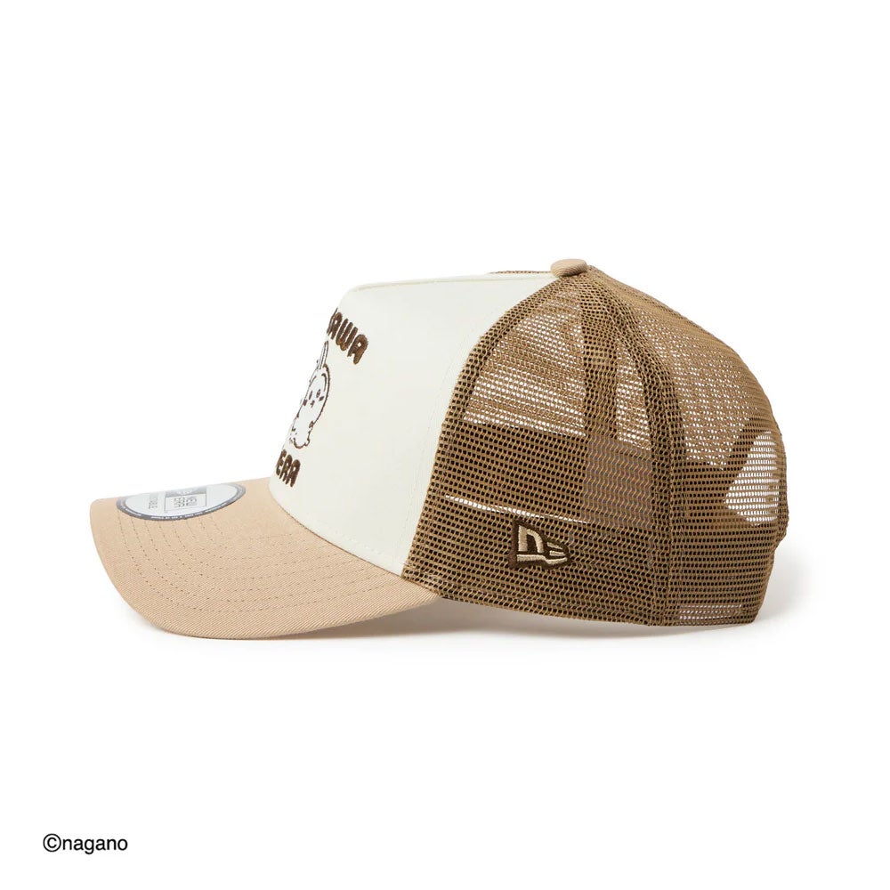 ニューエラNEWERAアウトドアカジュアル帽子キャップ9FORTYA-Frameトラッカーちいかわ/ハチワレ・うさぎカーキ14864507メンズレディースユニセックス26SP春夏