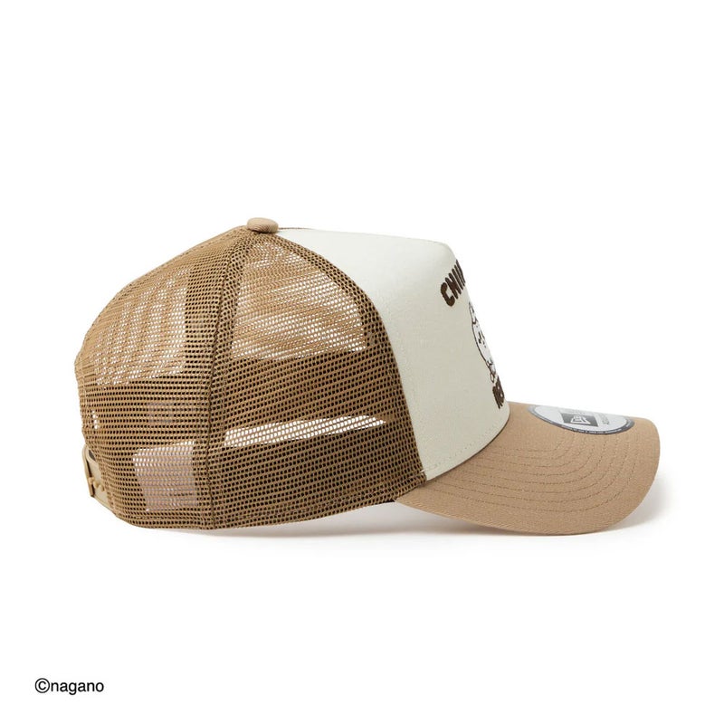 ニューエラNEWERAアウトドアカジュアル帽子キャップ9FORTYA-Frameトラッカーちいかわ/ハチワレ・うさぎカーキ14864507メンズレディースユニセックス26SP春夏