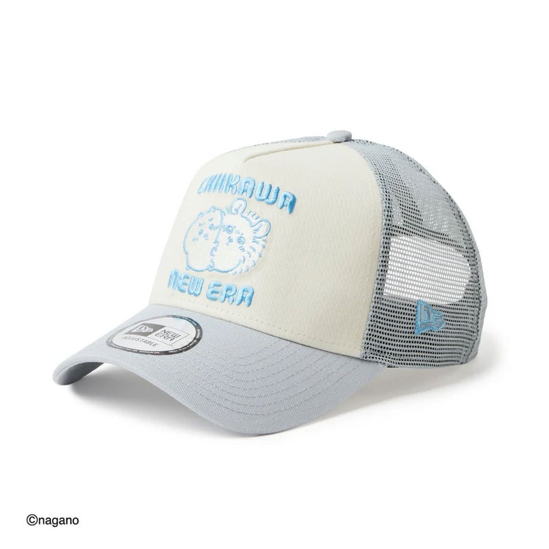 ニューエラNEWERAアウトドアカジュアル帽子キャップ9FORTYA-Frameトラッカーちいかわ/ちいかわ・モモンガスノーグレー14864508メンズレディースユニセックス26SP春夏