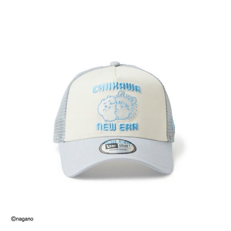 ニューエラNEWERAアウトドアカジュアル帽子キャップ9FORTYA-Frameトラッカーちいかわ/ちいかわ・モモンガスノーグレー14864508メンズレディースユニセックス26SP春夏