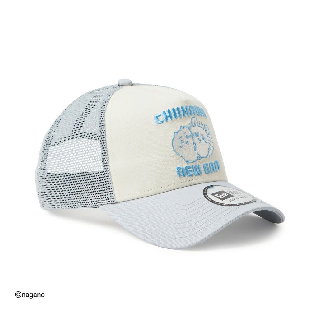 ニューエラNEWERAアウトドアカジュアル帽子キャップ9FORTYA-Frameトラッカーちいかわ/ちいかわ・モモンガスノーグレー14864508メンズレディースユニセックス26SP春夏