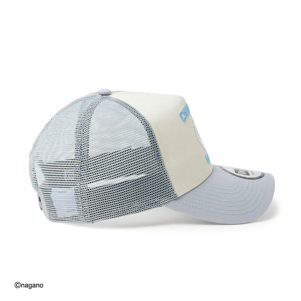 ニューエラNEWERAアウトドアカジュアル帽子キャップ9FORTYA-Frameトラッカーちいかわ/ちいかわ・モモンガスノーグレー14864508メンズレディースユニセックス26SP春夏