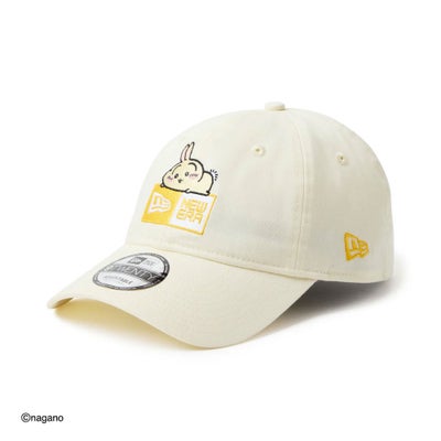 ニューエラNEWERAアウトドアカジュアル帽子キャップ9TWENTYちいかわ/ボックスロゴうさぎストーン14864516メンズレディースユニセックス26SP春夏