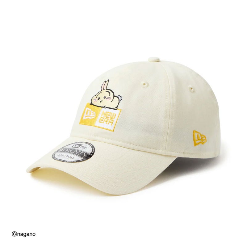 ニューエラNEWERAアウトドアカジュアル帽子キャップ9TWENTYちいかわ/ボックスロゴうさぎストーン14864516メンズレディースユニセックス26SP春夏
