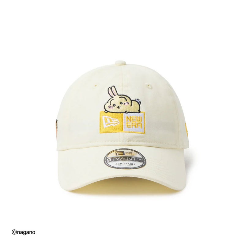ニューエラNEWERAアウトドアカジュアル帽子キャップ9TWENTYちいかわ/ボックスロゴうさぎストーン14864516メンズレディースユニセックス26SP春夏