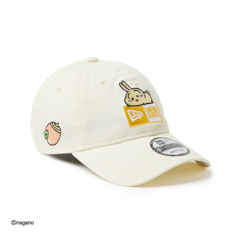 ニューエラNEWERAアウトドアカジュアル帽子キャップ9TWENTYちいかわ/ボックスロゴうさぎストーン14864516メンズレディースユニセックス26SP春夏