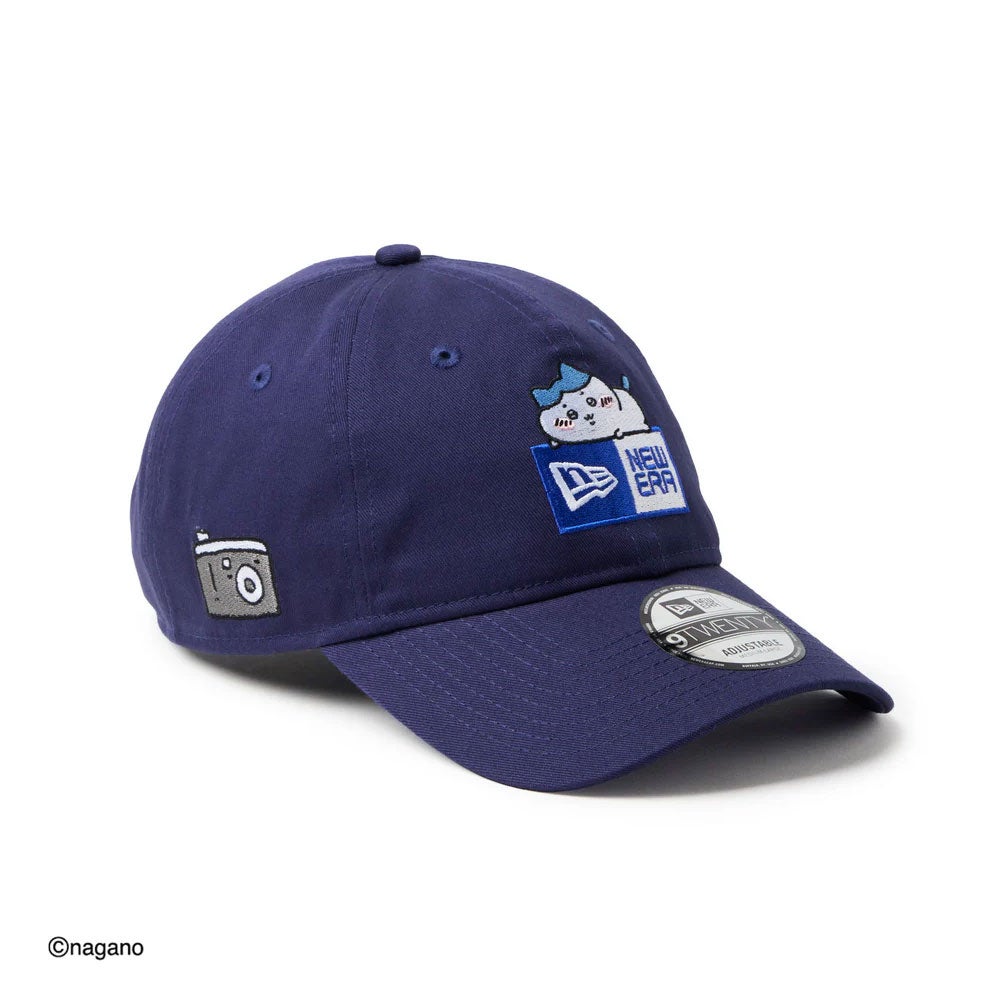 ニューエラNEWERAアウトドアカジュアル帽子キャップ9TWENTYちいかわ/ボックスロゴハチワレライトネイビー14864517メンズレディースユニセックス26SP春夏