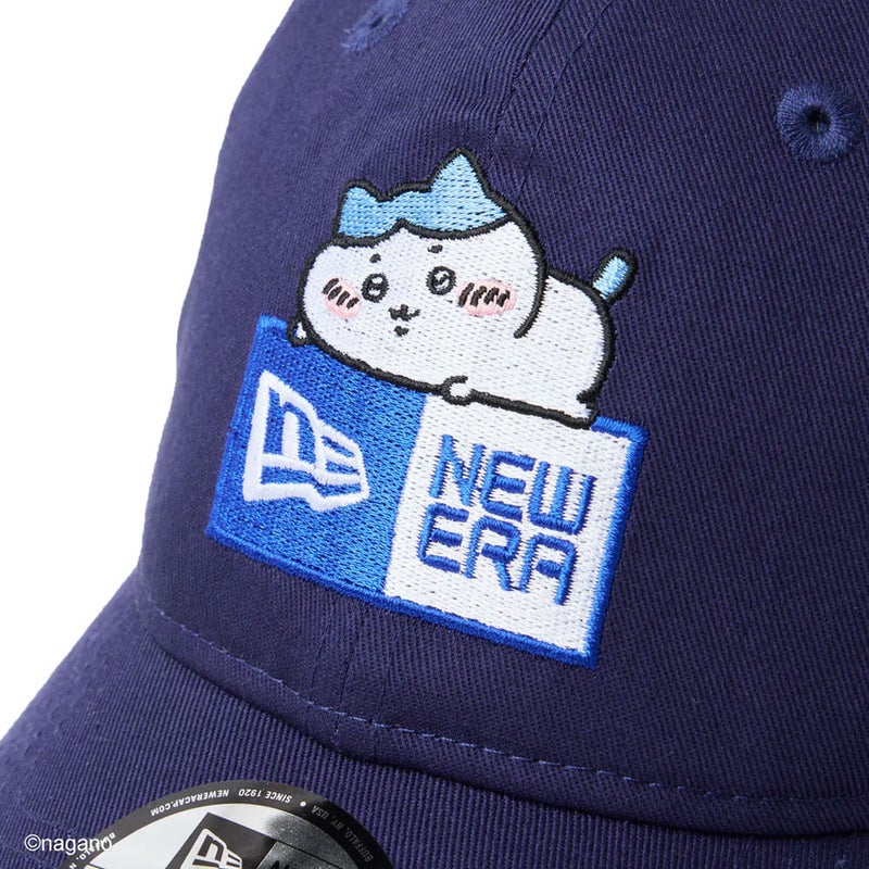 ニューエラNEWERAアウトドアカジュアル帽子キャップ9TWENTYちいかわ/ボックスロゴハチワレライトネイビー14864517メンズレディースユニセックス26SP春夏