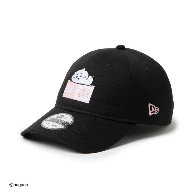 ニューエラNEWERAアウトドアカジュアル帽子キャップ9TWENTYちいかわ/ボックスロゴちいかわブラック14864518メンズレディースユニセックス26SP春夏