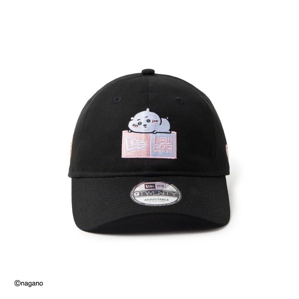 ニューエラNEWERAアウトドアカジュアル帽子キャップ9TWENTYちいかわ/ボックスロゴちいかわブラック14864518メンズレディースユニセックス26SP春夏