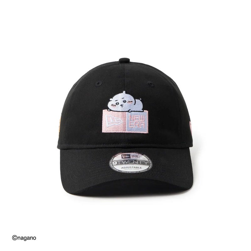 ニューエラNEWERAアウトドアカジュアル帽子キャップ9TWENTYちいかわ/ボックスロゴちいかわブラック14864518メンズレディースユニセックス26SP春夏