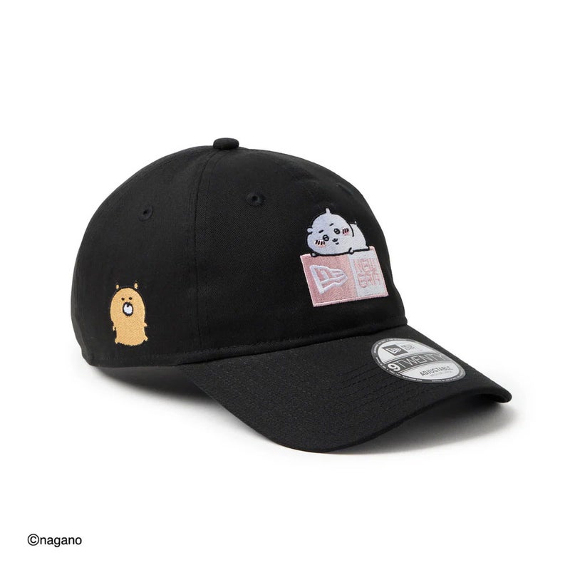 ニューエラNEWERAアウトドアカジュアル帽子キャップ9TWENTYちいかわ/ボックスロゴちいかわブラック14864518メンズレディースユニセックス26SP春夏