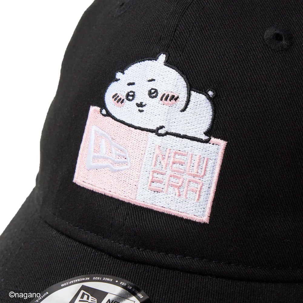 ニューエラNEWERAアウトドアカジュアル帽子キャップ9TWENTYちいかわ/ボックスロゴちいかわブラック14864518メンズレディースユニセックス26SP春夏