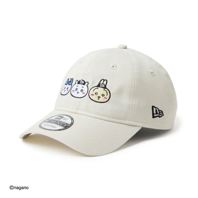 ニューエラNEWERAアウトドアカジュアル帽子キャップ9TWENTYちいかわ/ちいかわ・ハチワレ・うさぎアイボリー14864519メンズレディースユニセックス26SP春夏