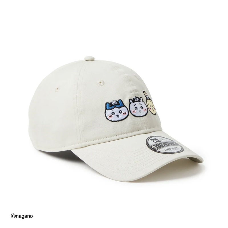 ニューエラNEWERAアウトドアカジュアル帽子キャップ9TWENTYちいかわ/ちいかわ・ハチワレ・うさぎアイボリー14864519メンズレディースユニセックス26SP春夏