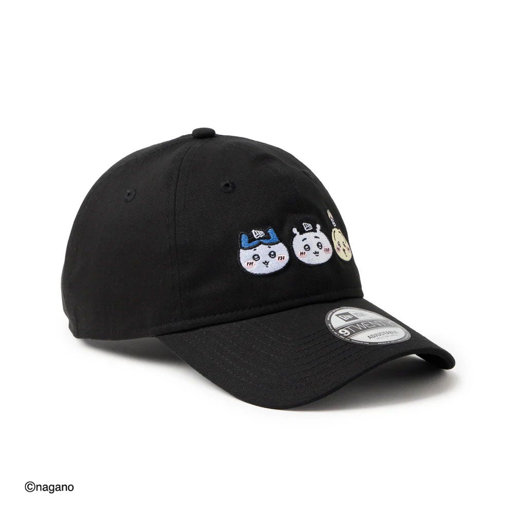 ニューエラNEWERAアウトドアカジュアル帽子キャップ9TWENTYちいかわ/ちいかわ・ハチワレ・うさぎブラック14864520メンズレディースユニセックス26SP春夏