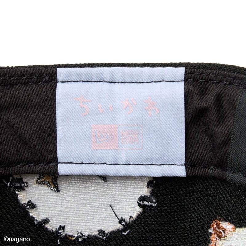 ニューエラNEWERAアウトドアカジュアル帽子キャップ59FIFTYちいかわ/キャラALLOVERブラック14864521メンズレディースユニセックス26SP春夏