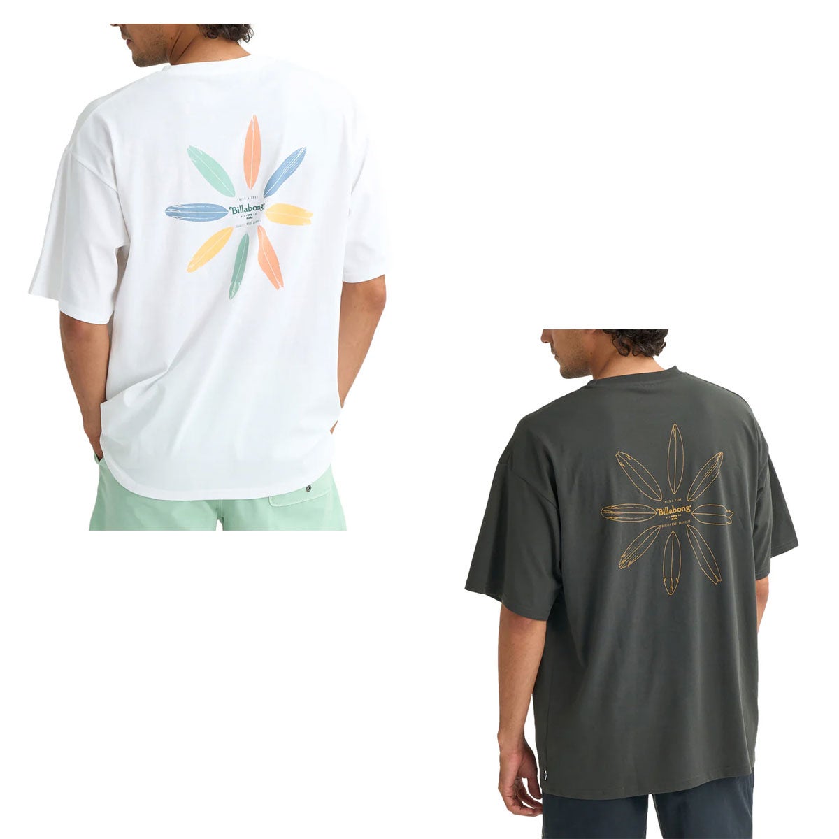 ビラボンBILLABONGサーフィンサーフウェア半袖TシャツSOFTTYTEE【WIDEFIT】サーフTシャツBG011861メンズ男性26SP春夏