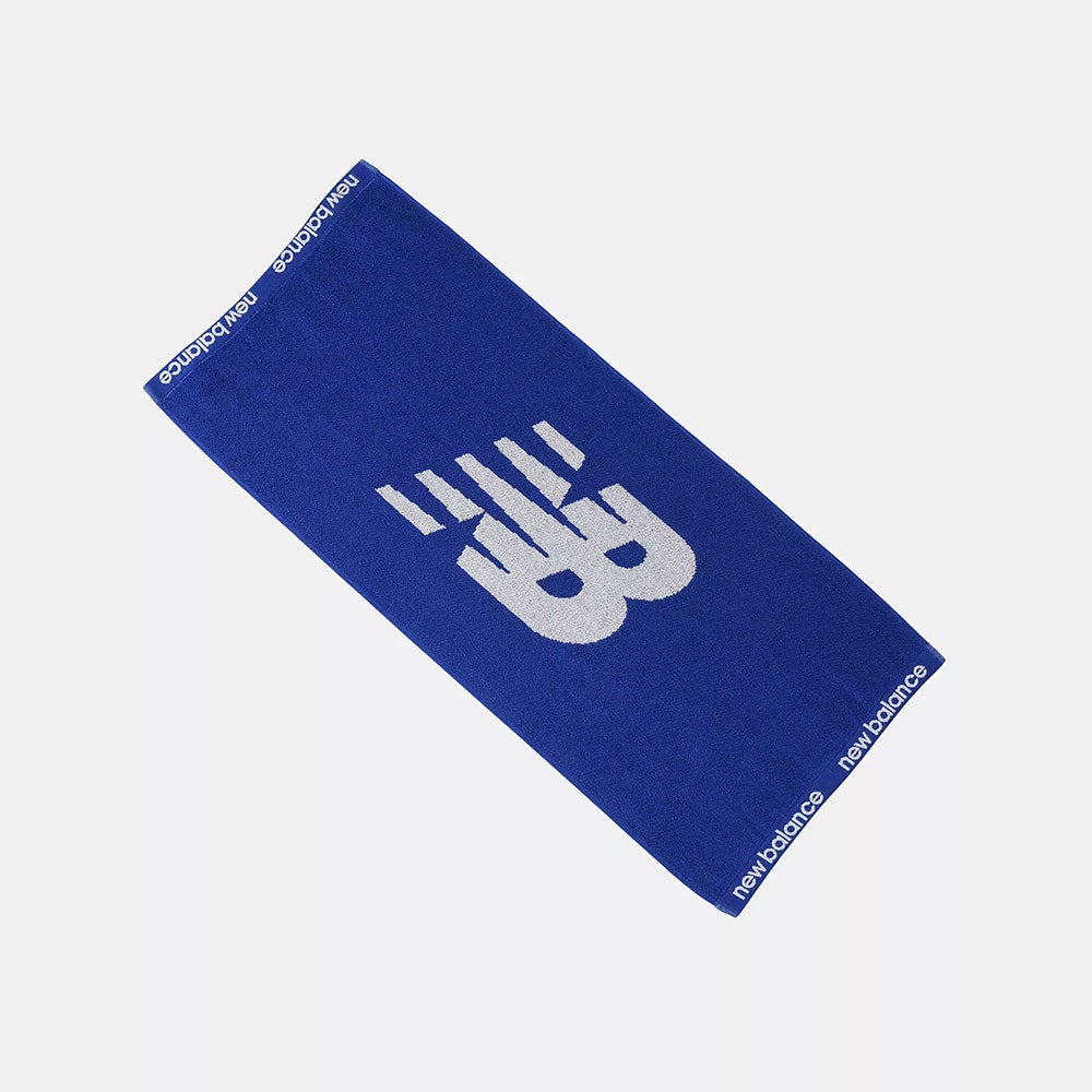 ニューバランスnewbalanceジムフィットネスヨガスポーツタオルジャガードフェイスタオルビッグフライングNBロゴLAM45772-TRYメンズレディースユニセックス26SP春夏