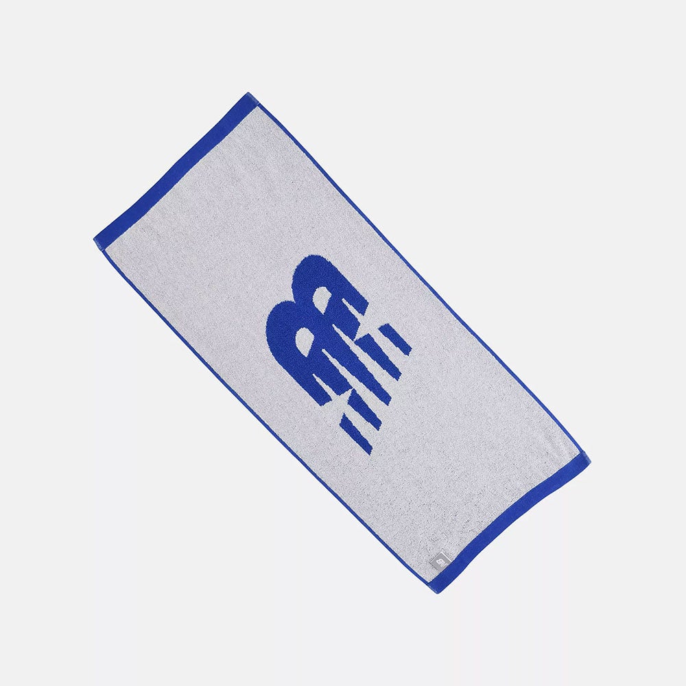 ニューバランスnewbalanceジムフィットネスヨガスポーツタオルジャガードフェイスタオルビッグフライングNBロゴLAM45772-TRYメンズレディースユニセックス26SP春夏