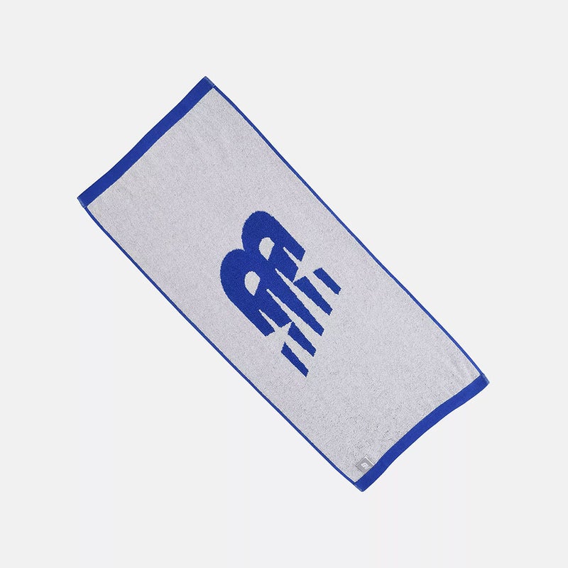 ニューバランスnewbalanceジムフィットネスヨガスポーツタオルジャガードフェイスタオルビッグフライングNBロゴLAM45772-TRYメンズレディースユニセックス26SP春夏