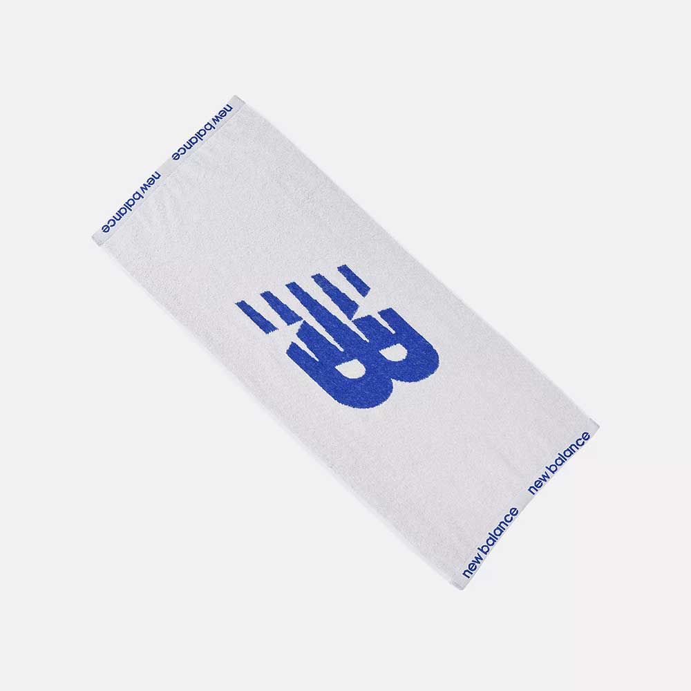 ニューバランスnewbalanceジムフィットネスヨガスポーツタオルジャガードフェイスタオルビッグフライングNBロゴLAM45772-WRメンズレディースユニセックス26SP春夏