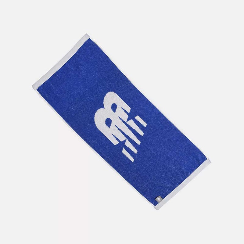 ニューバランスnewbalanceジムフィットネスヨガスポーツタオルジャガードフェイスタオルビッグフライングNBロゴLAM45772-WRメンズレディースユニセックス26SP春夏