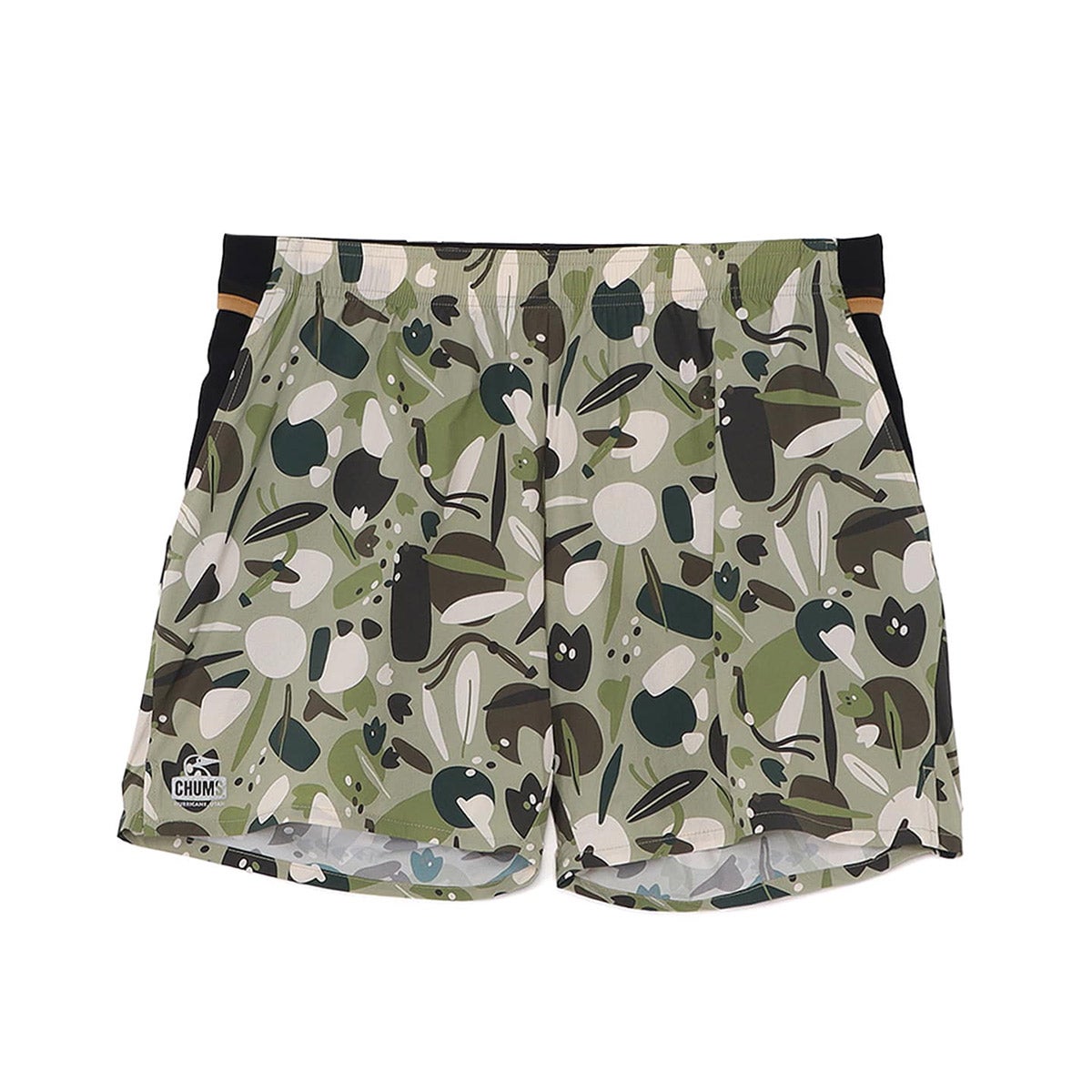 チャムスCHUMSランニングウェアボトムスショートハーフパンツ短パンショーツ5インチCH03-1433メンズレディースユニセックス