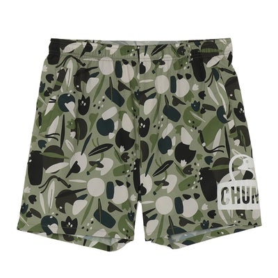 チャムスCHUMSランニングウェアボトムスショートハーフパンツ短パンブービーフェイスショーツ7インチCH03-1434メンズレディースユニセックス