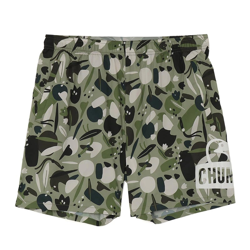 チャムスCHUMSランニングウェアボトムスショートハーフパンツ短パンブービーフェイスショーツ7インチCH03-1434メンズレディースユニセックス