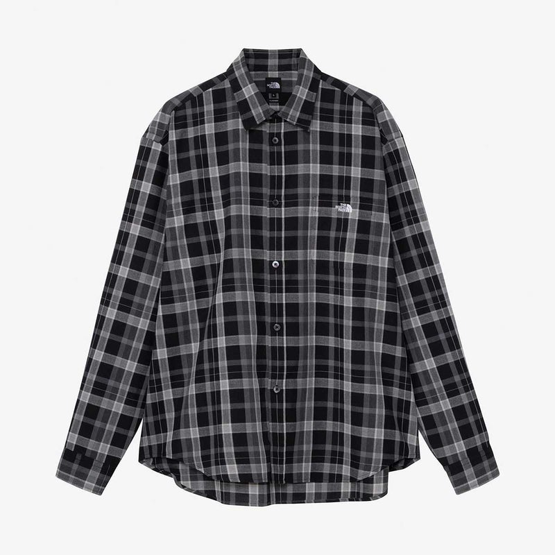 ザ・ノース・フェイスTHENORTHFACEアウトドアカジュアルウェア長袖シャツロングスリーブフラッシュドライチェックシャツNR12630-KCメンズレディースユニセックス26SP春夏
